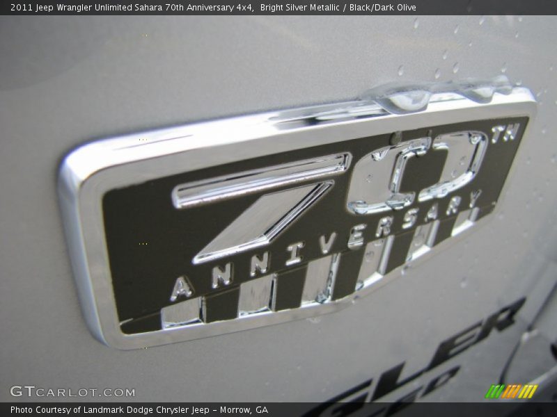  2011 Wrangler Unlimited Sahara 70th Anniversary 4x4 Logo