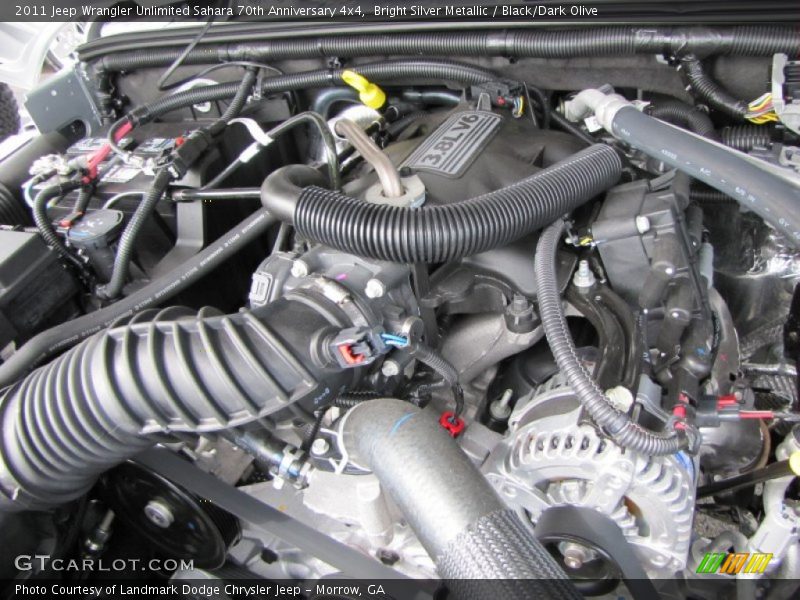  2011 Wrangler Unlimited Sahara 70th Anniversary 4x4 Engine - 3.8 Liter OHV 12-Valve V6