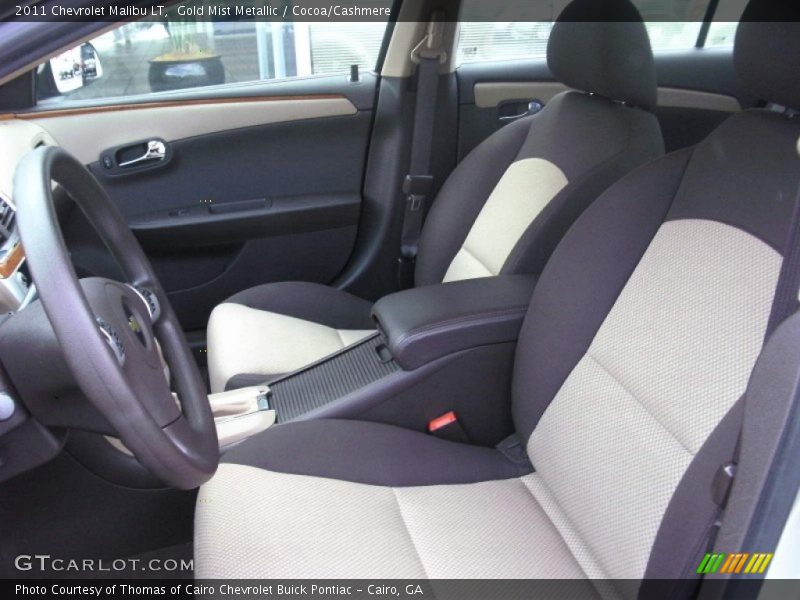  2011 Malibu LT Cocoa/Cashmere Interior
