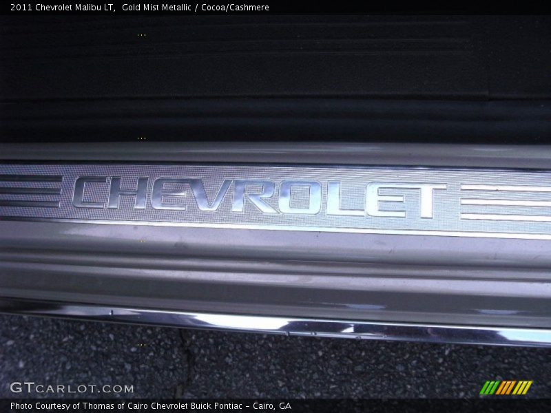 Gold Mist Metallic / Cocoa/Cashmere 2011 Chevrolet Malibu LT