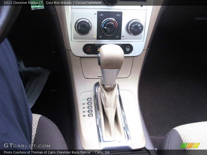  2011 Malibu LT 6 Speed Automatic Shifter