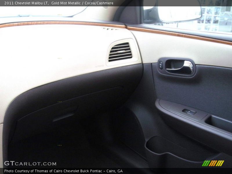 Gold Mist Metallic / Cocoa/Cashmere 2011 Chevrolet Malibu LT
