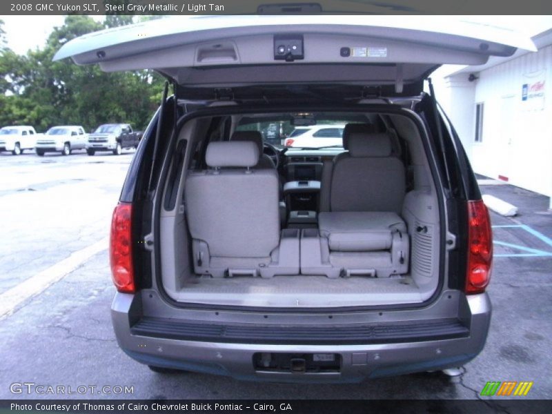 Steel Gray Metallic / Light Tan 2008 GMC Yukon SLT