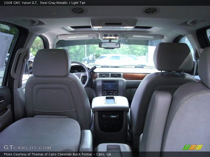 Steel Gray Metallic / Light Tan 2008 GMC Yukon SLT