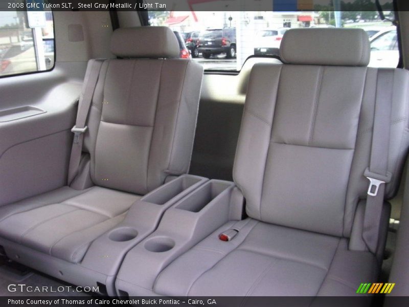 Steel Gray Metallic / Light Tan 2008 GMC Yukon SLT