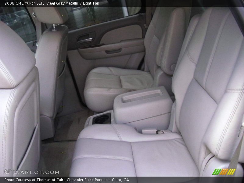 Steel Gray Metallic / Light Tan 2008 GMC Yukon SLT