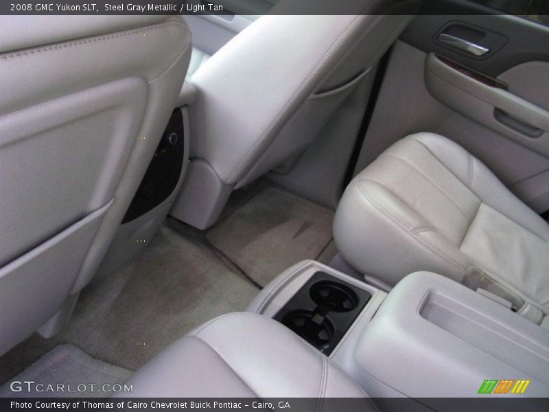 Steel Gray Metallic / Light Tan 2008 GMC Yukon SLT