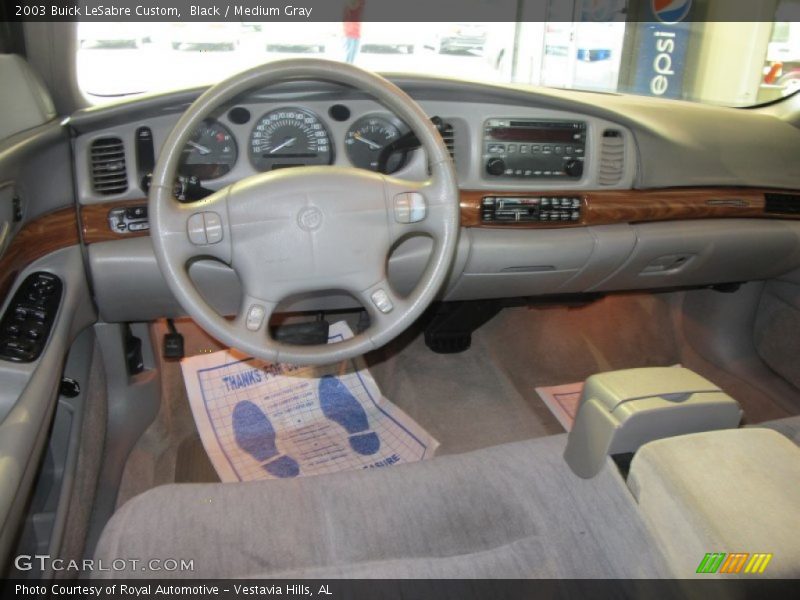 Black / Medium Gray 2003 Buick LeSabre Custom