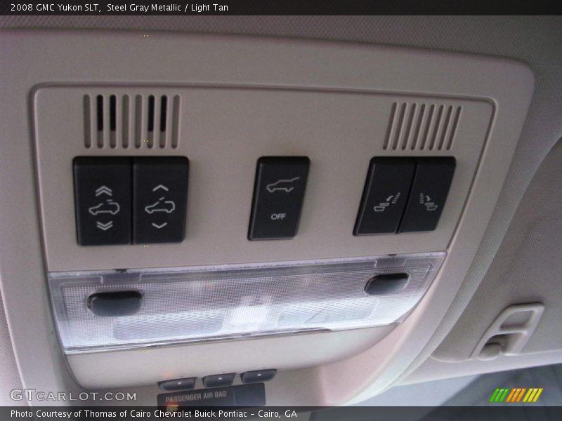 Steel Gray Metallic / Light Tan 2008 GMC Yukon SLT