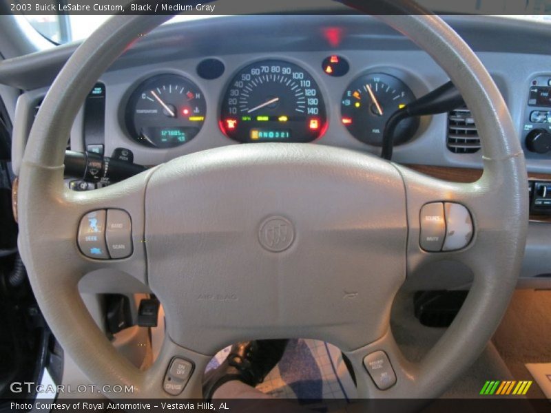 Black / Medium Gray 2003 Buick LeSabre Custom