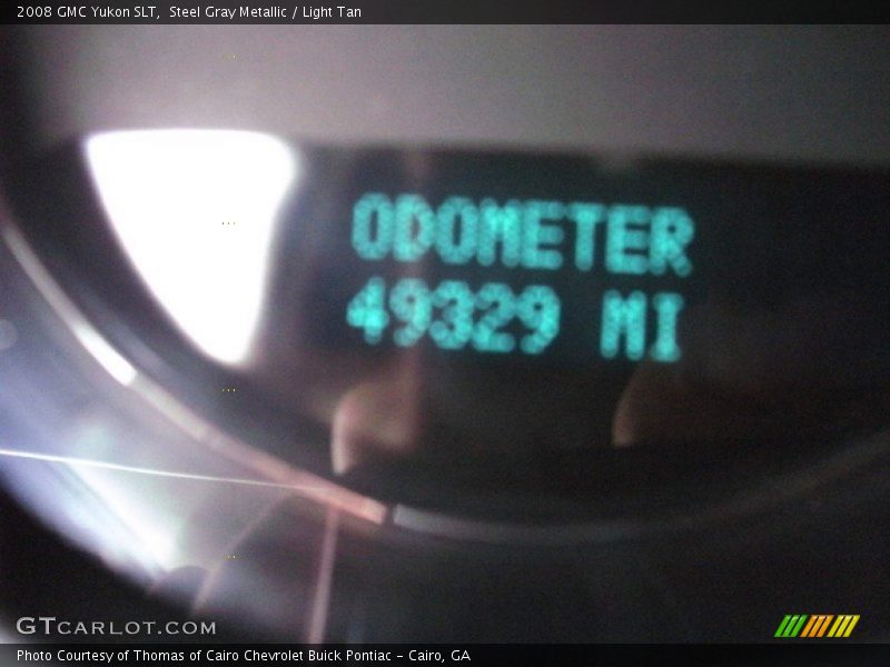 Steel Gray Metallic / Light Tan 2008 GMC Yukon SLT