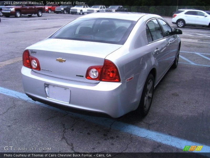 Silver Ice Metallic / Ebony 2011 Chevrolet Malibu LT