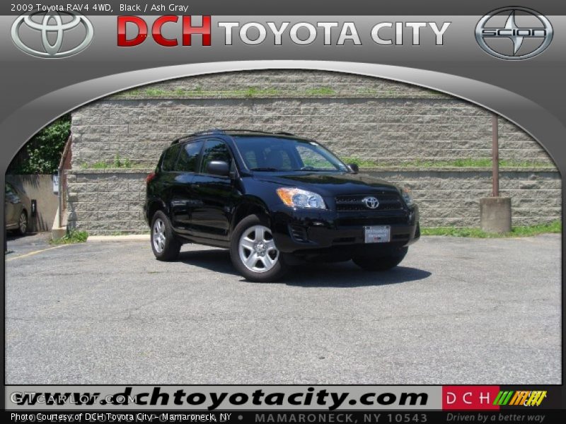 Black / Ash Gray 2009 Toyota RAV4 4WD