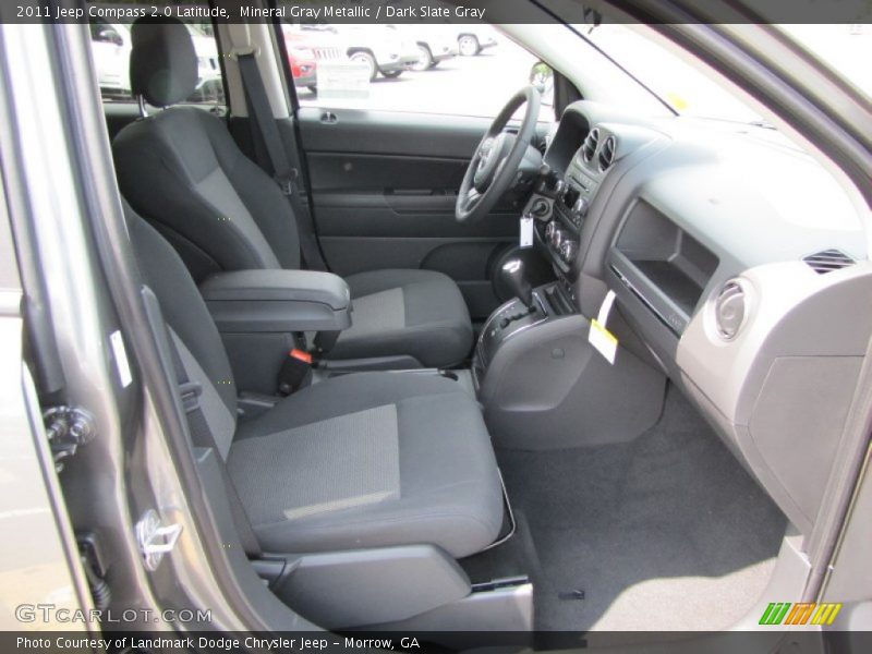 Mineral Gray Metallic / Dark Slate Gray 2011 Jeep Compass 2.0 Latitude