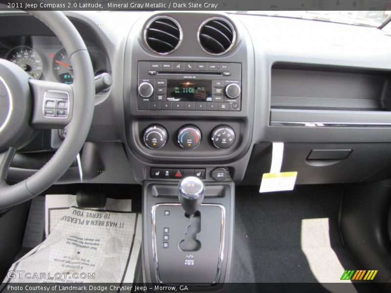 Mineral Gray Metallic / Dark Slate Gray 2011 Jeep Compass 2.0 Latitude