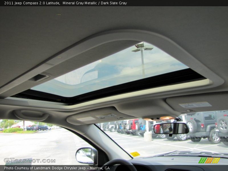 Mineral Gray Metallic / Dark Slate Gray 2011 Jeep Compass 2.0 Latitude