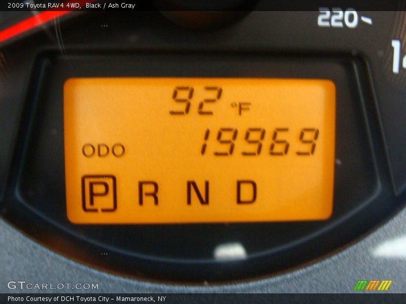 Black / Ash Gray 2009 Toyota RAV4 4WD