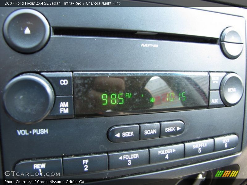 Infra-Red / Charcoal/Light Flint 2007 Ford Focus ZX4 SE Sedan