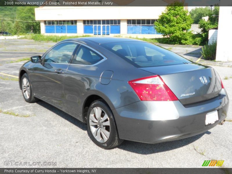 Polished Metal Metallic / Ivory 2008 Honda Accord LX-S Coupe