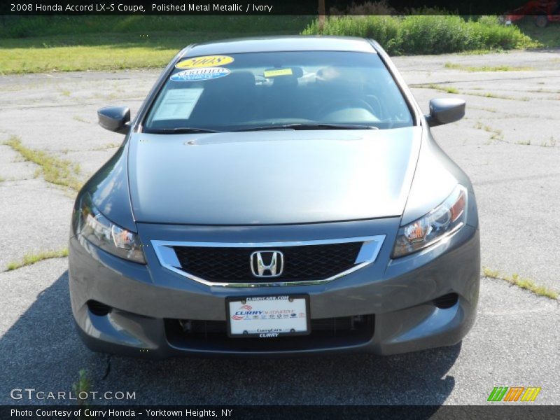 Polished Metal Metallic / Ivory 2008 Honda Accord LX-S Coupe
