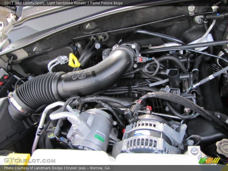 Light Sandstone Metallic / Pastel Pebble Beige 2011 Jeep Liberty Sport