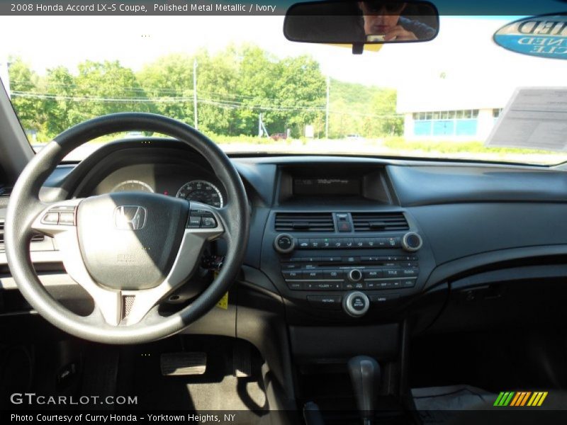 Polished Metal Metallic / Ivory 2008 Honda Accord LX-S Coupe