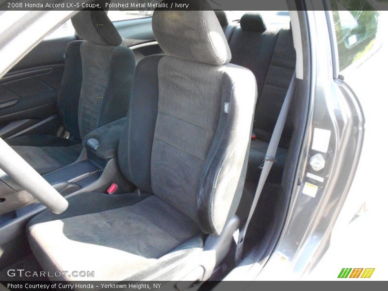 Polished Metal Metallic / Ivory 2008 Honda Accord LX-S Coupe