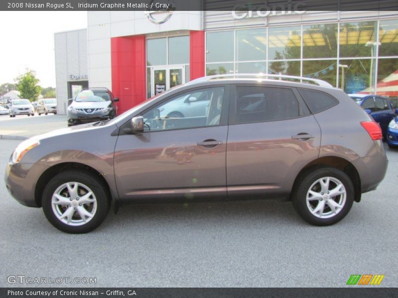 Iridium Graphite Metallic / Gray 2008 Nissan Rogue SL