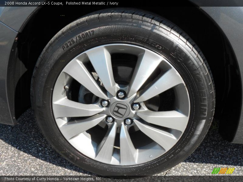 Polished Metal Metallic / Ivory 2008 Honda Accord LX-S Coupe