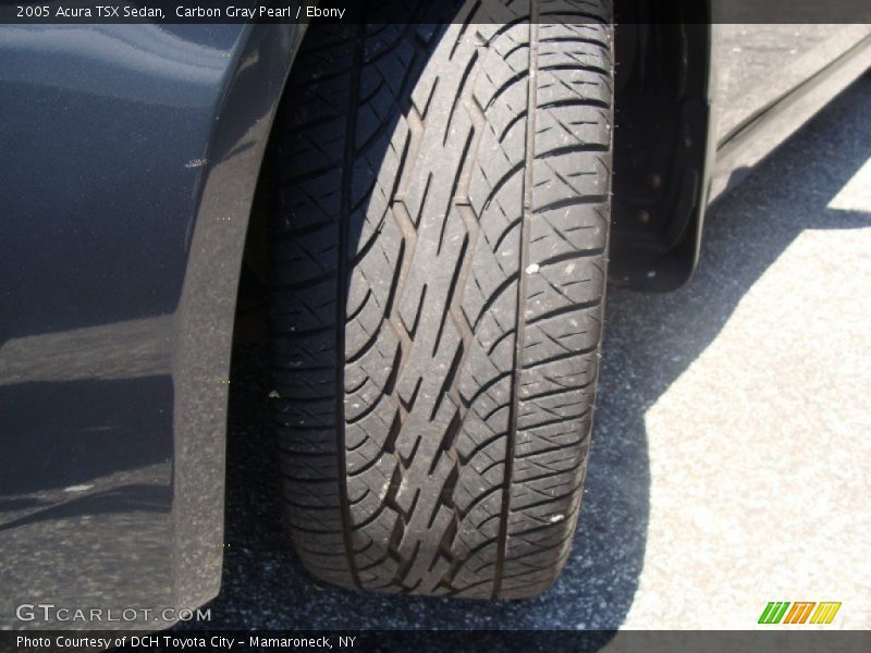 Carbon Gray Pearl / Ebony 2005 Acura TSX Sedan