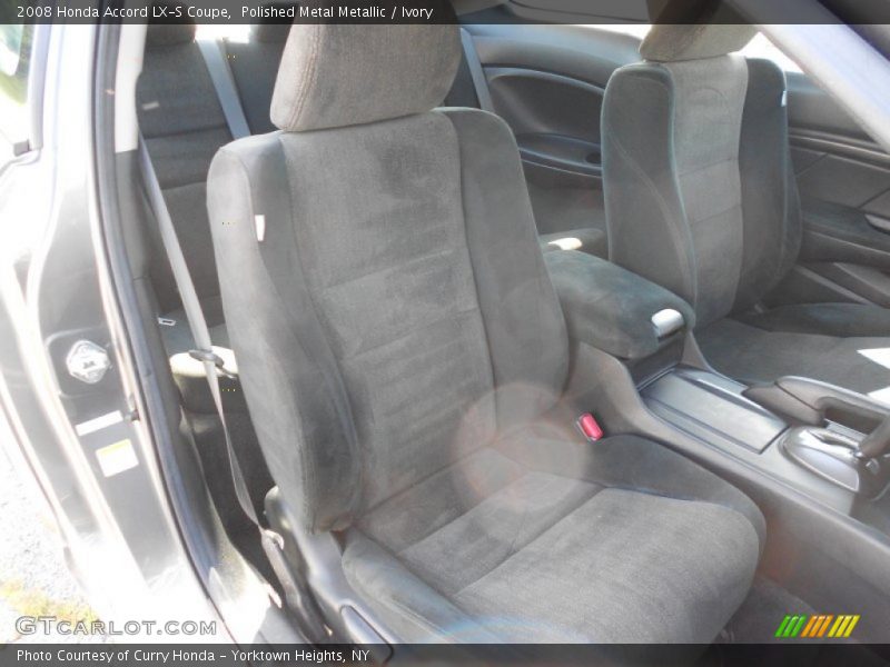 Polished Metal Metallic / Ivory 2008 Honda Accord LX-S Coupe