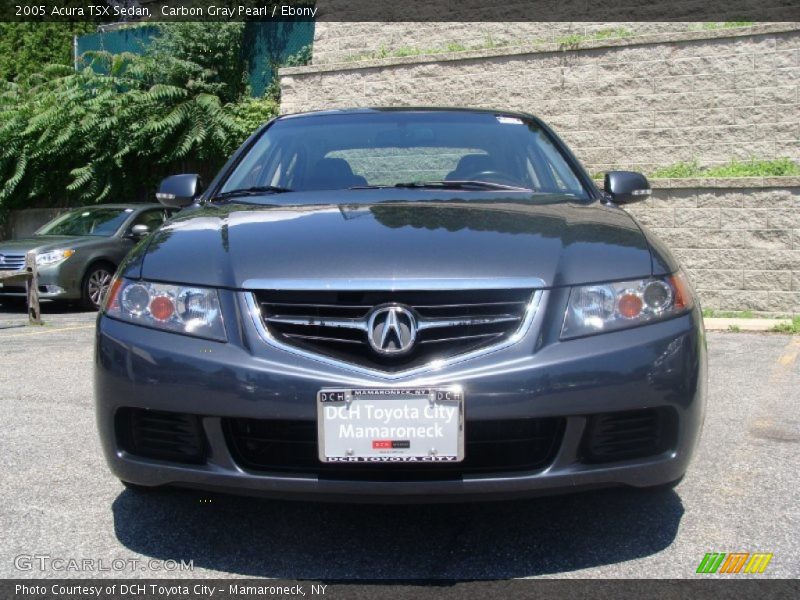 Carbon Gray Pearl / Ebony 2005 Acura TSX Sedan