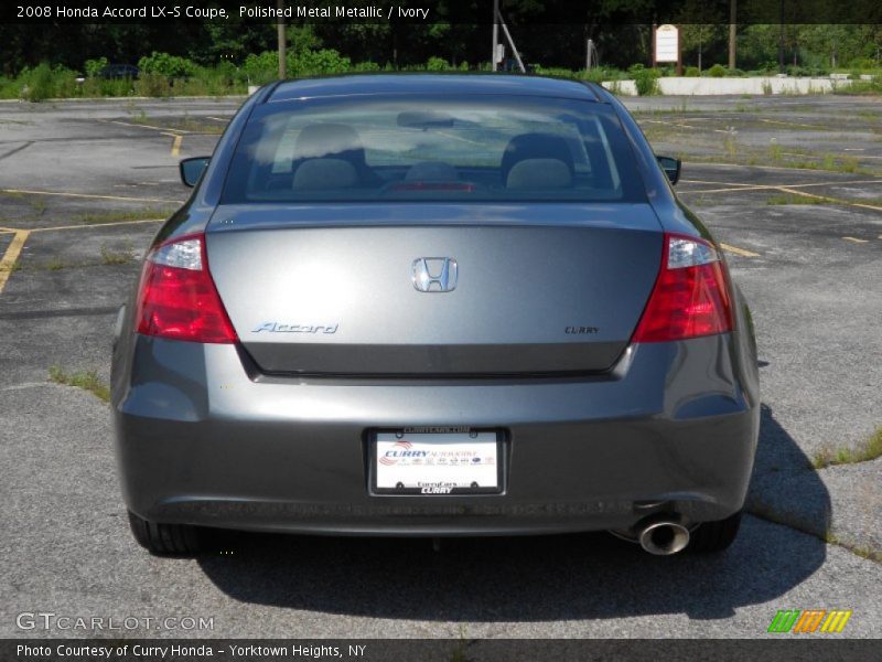 Polished Metal Metallic / Ivory 2008 Honda Accord LX-S Coupe