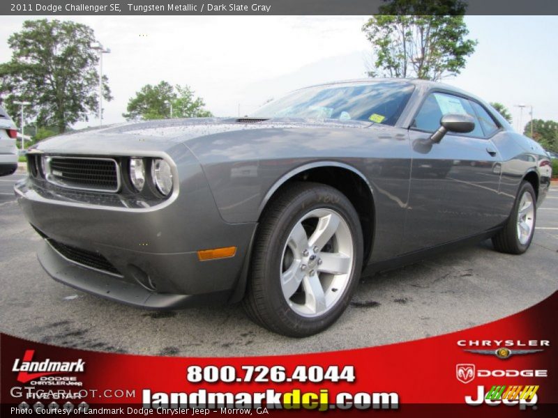 Tungsten Metallic / Dark Slate Gray 2011 Dodge Challenger SE