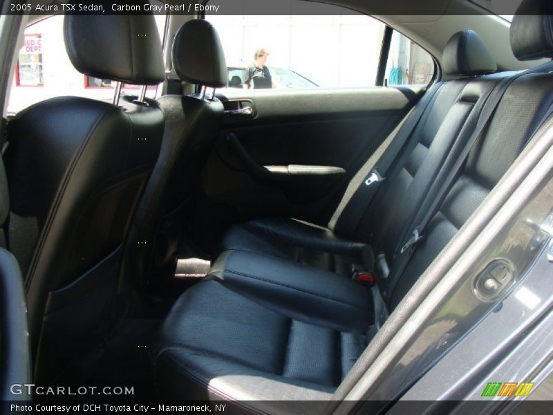 Carbon Gray Pearl / Ebony 2005 Acura TSX Sedan