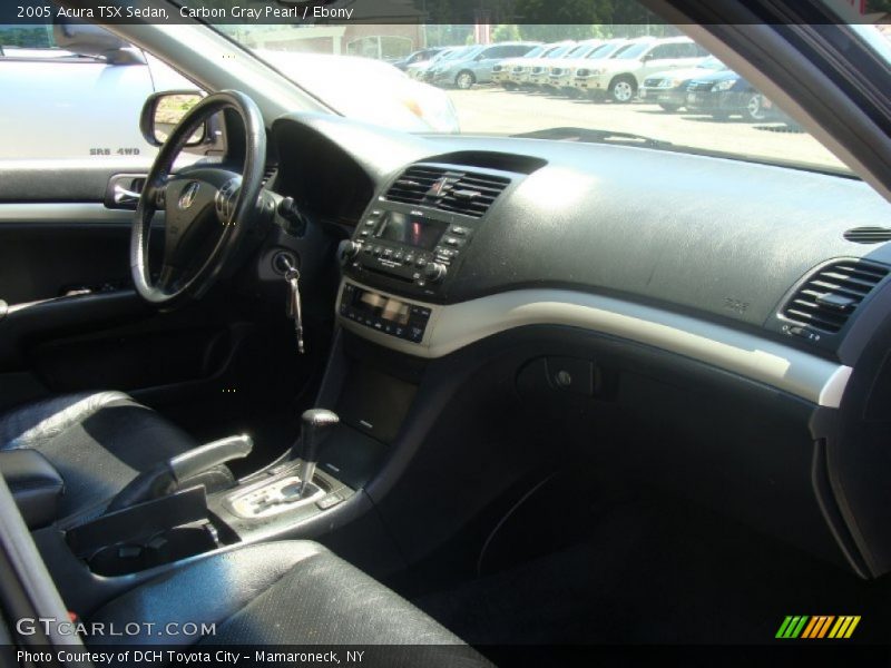Carbon Gray Pearl / Ebony 2005 Acura TSX Sedan