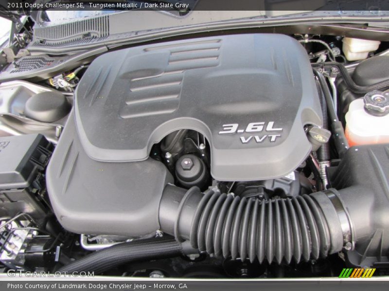 Tungsten Metallic / Dark Slate Gray 2011 Dodge Challenger SE