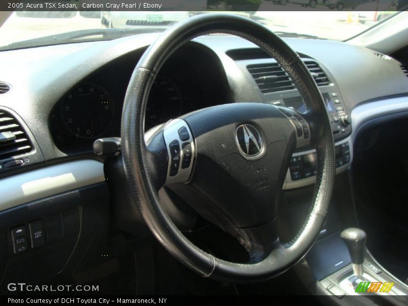 Carbon Gray Pearl / Ebony 2005 Acura TSX Sedan
