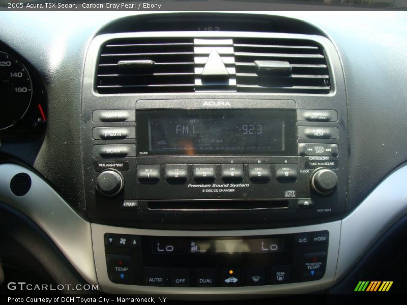 Carbon Gray Pearl / Ebony 2005 Acura TSX Sedan