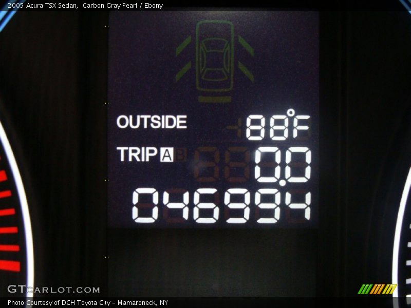 Carbon Gray Pearl / Ebony 2005 Acura TSX Sedan