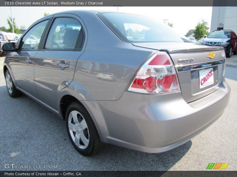 Medium Gray / Charcoal 2010 Chevrolet Aveo LT Sedan