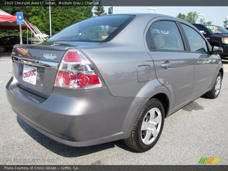 Medium Gray / Charcoal 2010 Chevrolet Aveo LT Sedan