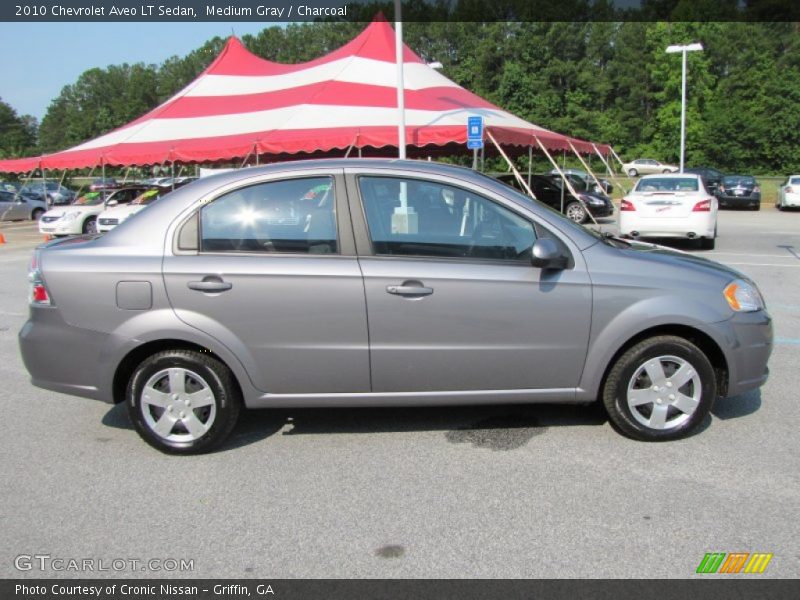 Medium Gray / Charcoal 2010 Chevrolet Aveo LT Sedan