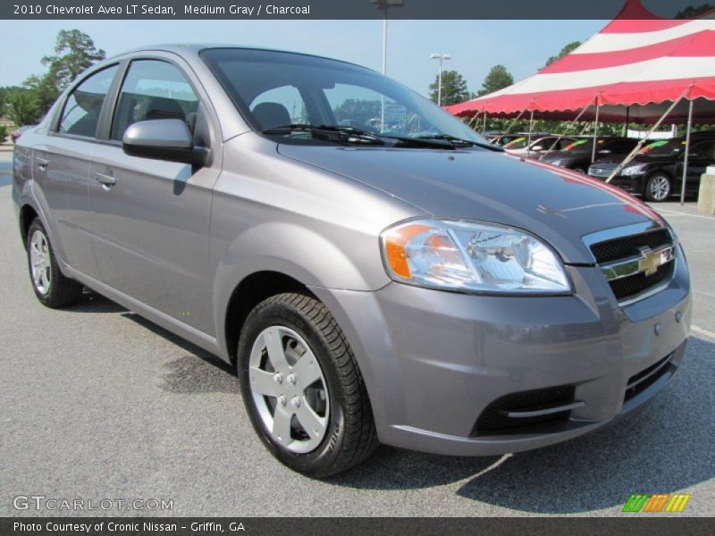 Medium Gray / Charcoal 2010 Chevrolet Aveo LT Sedan