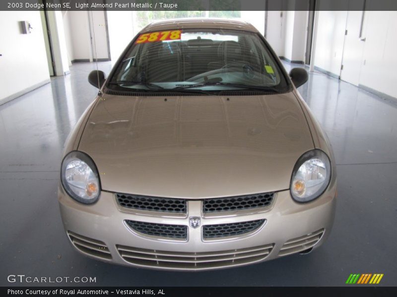 Light Almond Pearl Metallic / Taupe 2003 Dodge Neon SE