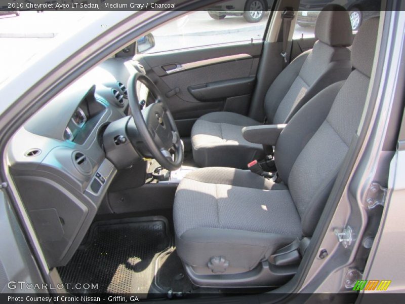 Medium Gray / Charcoal 2010 Chevrolet Aveo LT Sedan