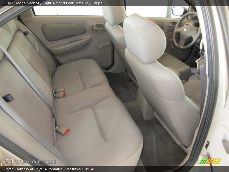  2003 Neon SE Taupe Interior