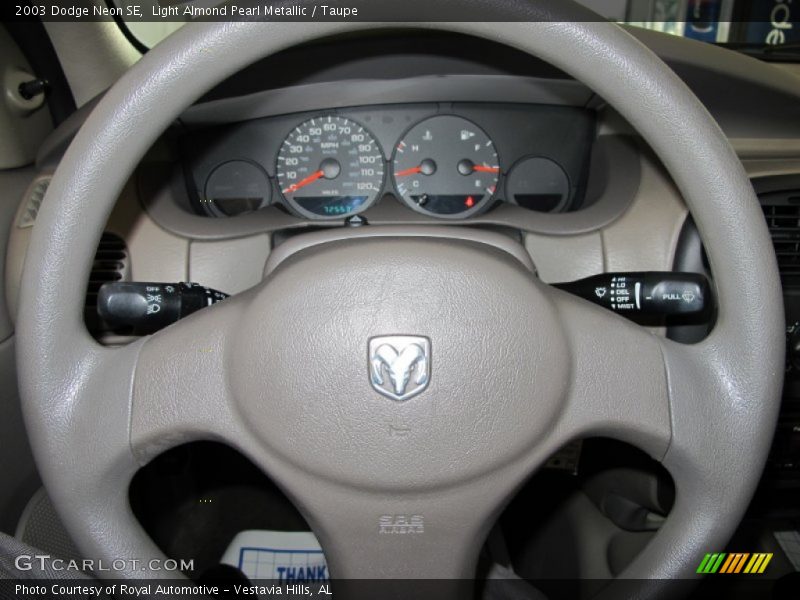  2003 Neon SE Steering Wheel