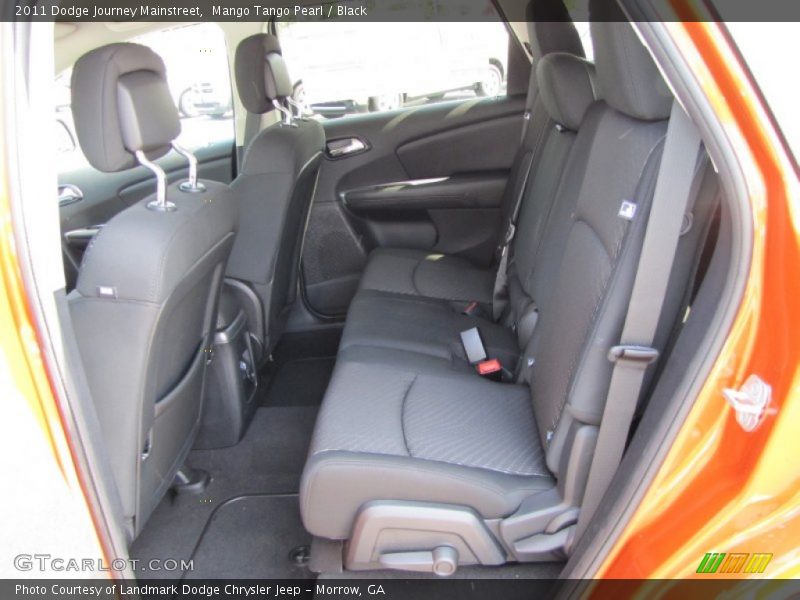 Mango Tango Pearl / Black 2011 Dodge Journey Mainstreet