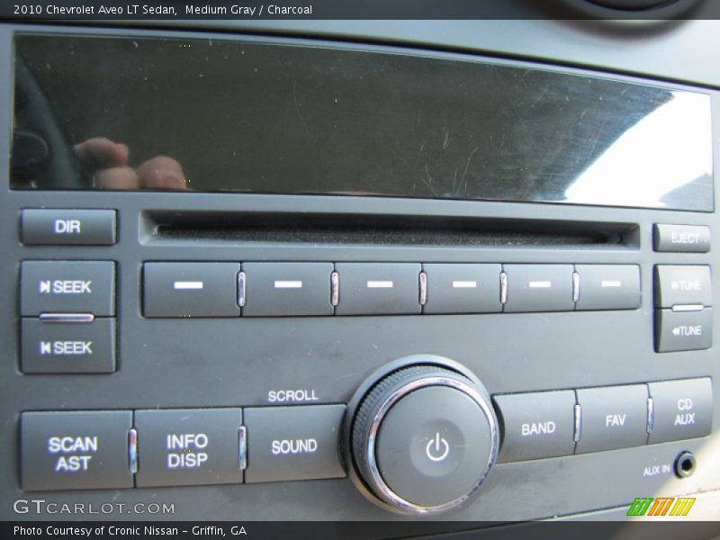 Medium Gray / Charcoal 2010 Chevrolet Aveo LT Sedan